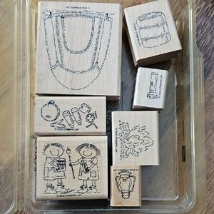 Stampin' Up! Campout Set Of 7